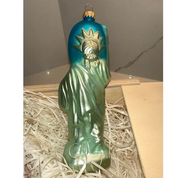 RARE Set of 3 New York Hand Blown Glass Ornaments Lauscha Glas Creation Saks - Picture 9 of 12